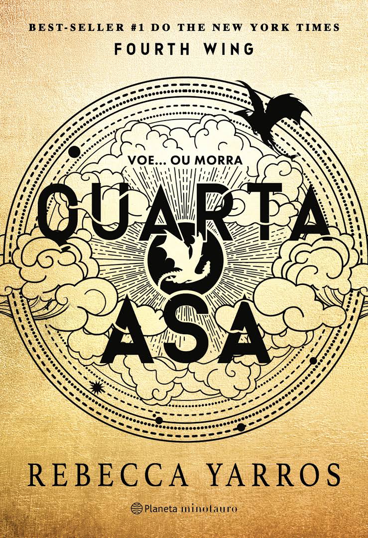 Capa do livro "quarta asa